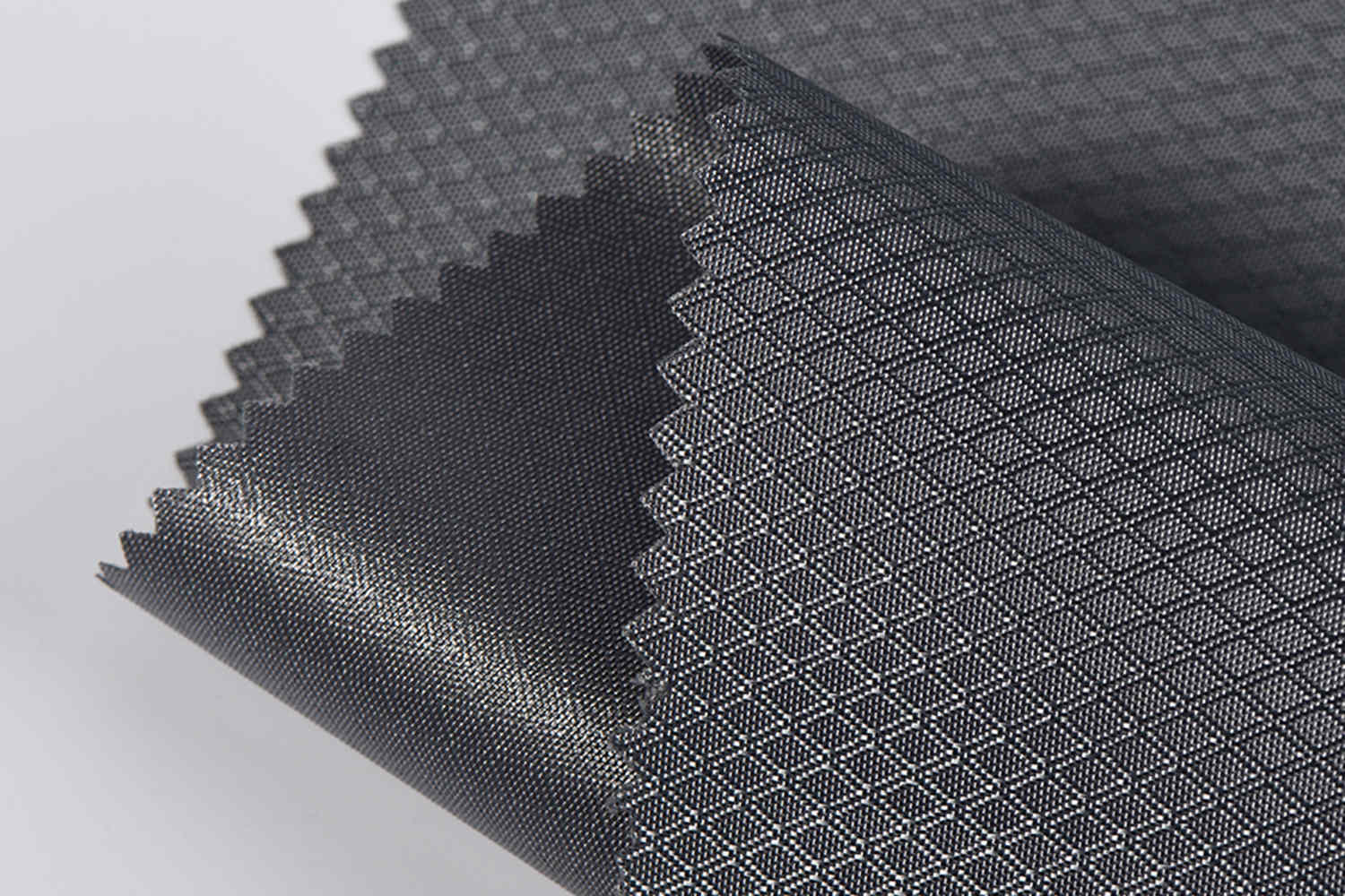 PU 420d Jacquard Double Line Diamond Mønster